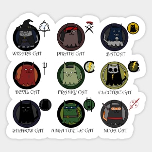 Super Cat Heroes Collection Sticker